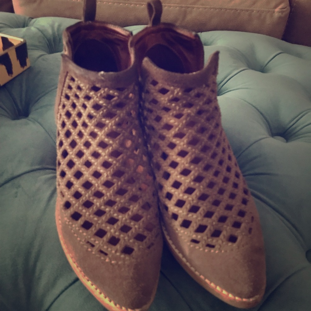 Jeffery Campbell ankle booties.